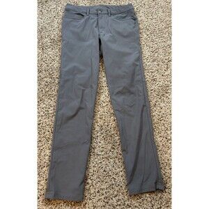 Lululemon ABC Slim Fit Pant 30x29 Grey Performance Stretch Golf Commuter